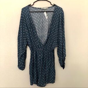 NWT Audrey 3+1 | Deep-V Romper